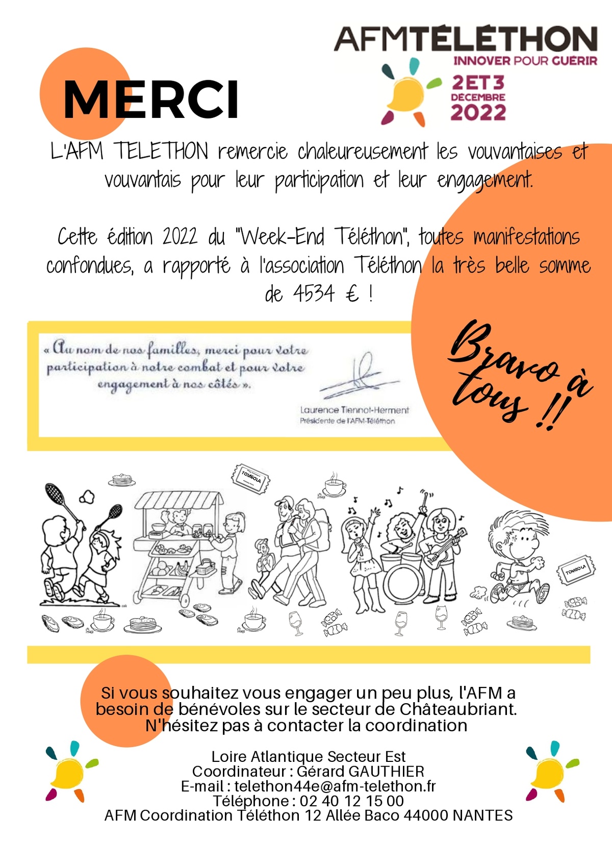 Actualit S Merci Telethon Actualit Illiwap De Mairie De Saint